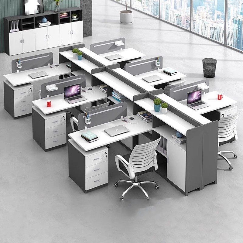 Office Furniture Set - Комплект офисной мебели для 4-6 сотрудников: