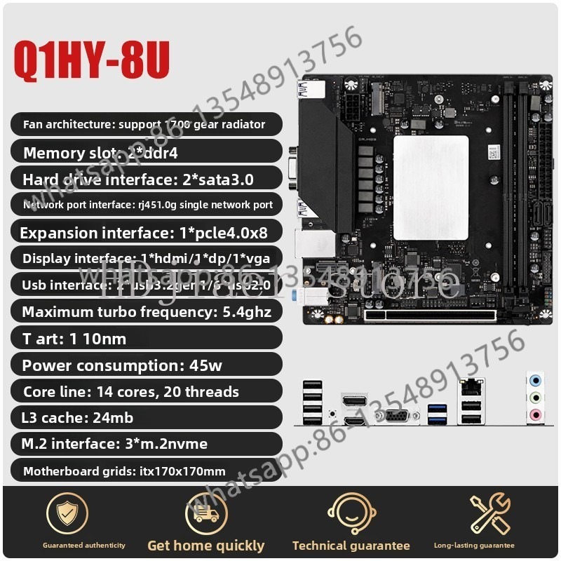 Placa-mãe Q1HY/Q1J0 com компле – обзор и цена Office Furniture Com