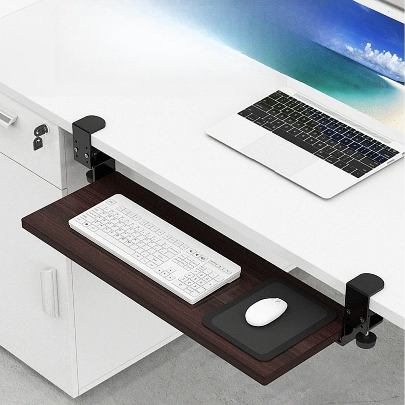 Выдвижной кронштейн для клавиа – обзор и цена Keyboard Drawer Under