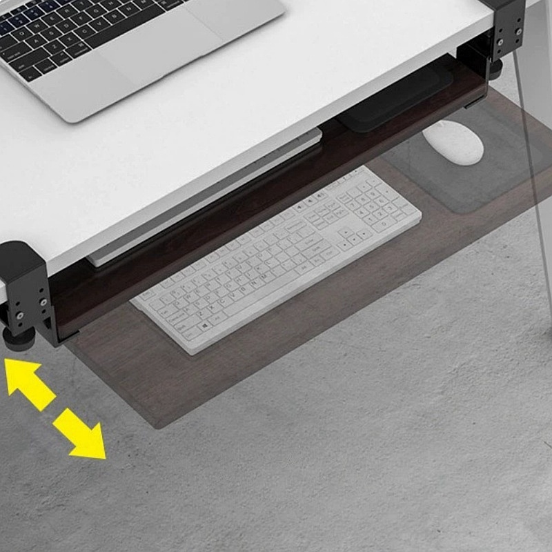 Выдвижной кронштейн для клавиа – обзор и цена Keyboard Drawer Under