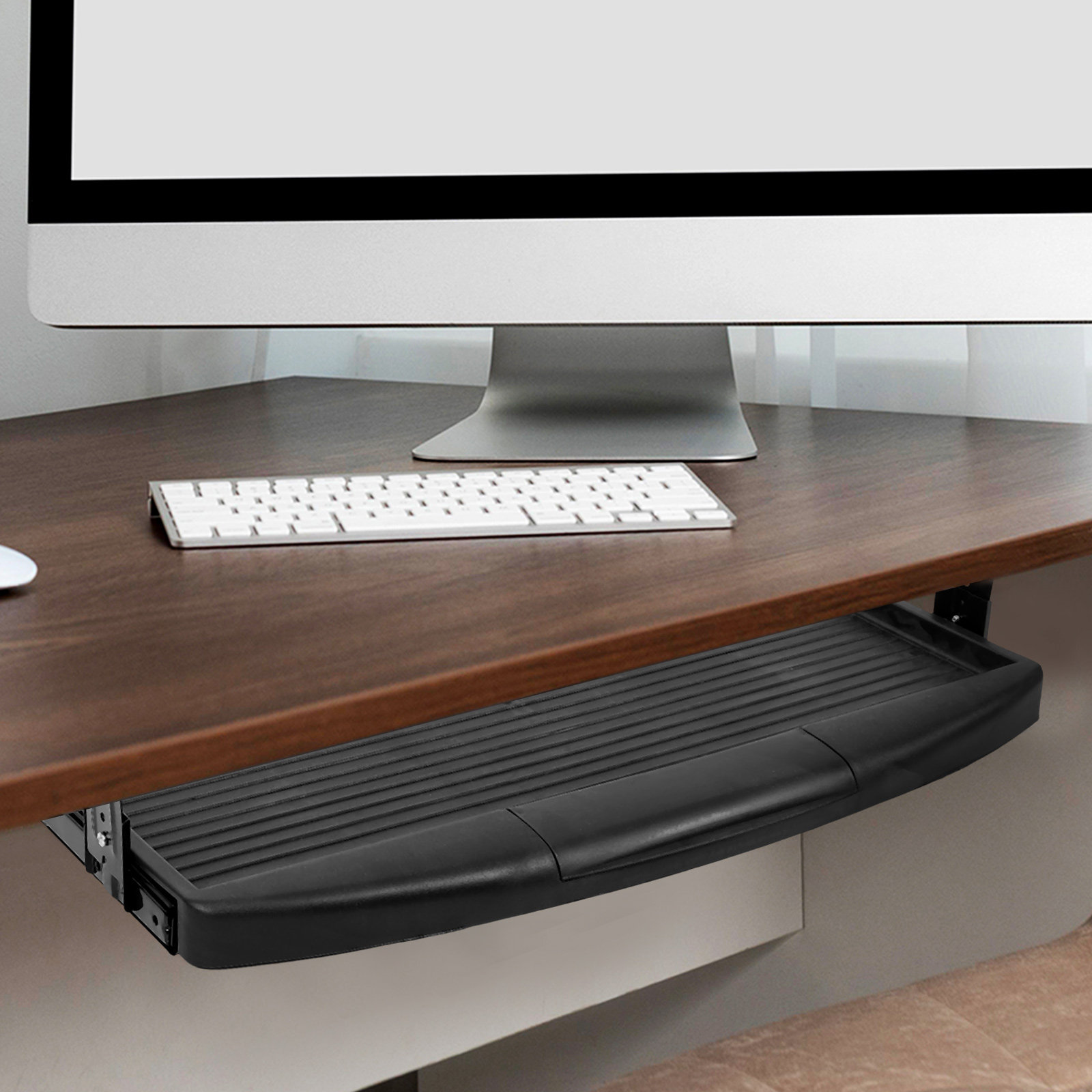 Многофункциональный выдвижной  – обзор и цена Keyboard Drawer Under