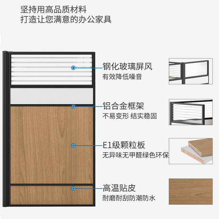 Комплект офисной мебели для 4- – обзор и цена Office Furniture Set