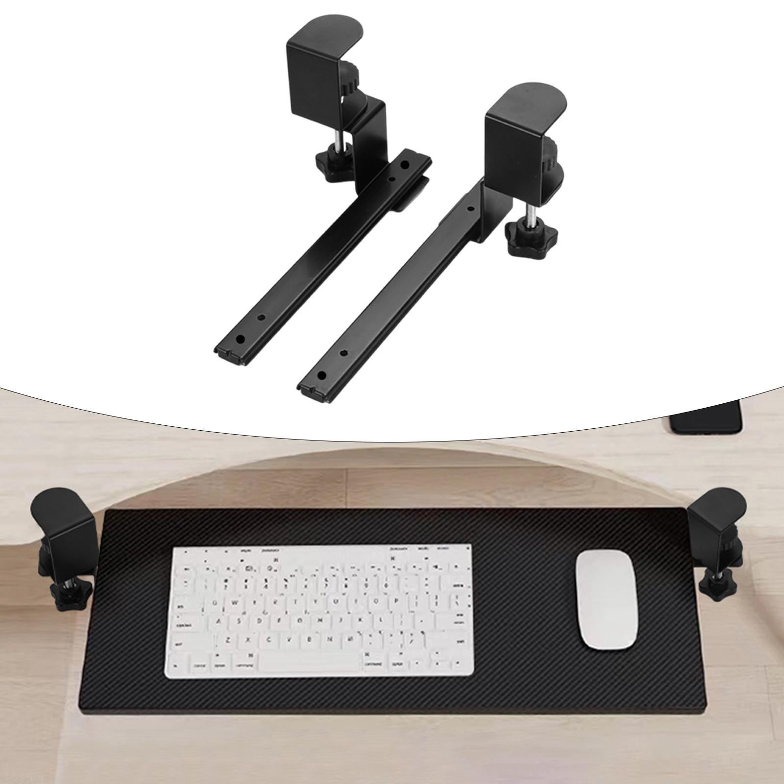 2-местный поднос для клавиатур – обзор и цена Keyboard Drawer Under