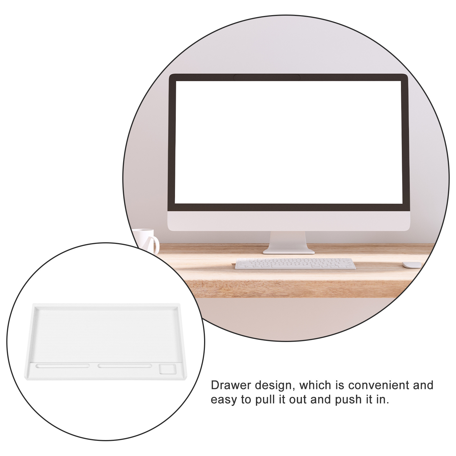 Поднос для хранения клавиатуры – обзор и цена Keyboard Drawer Under