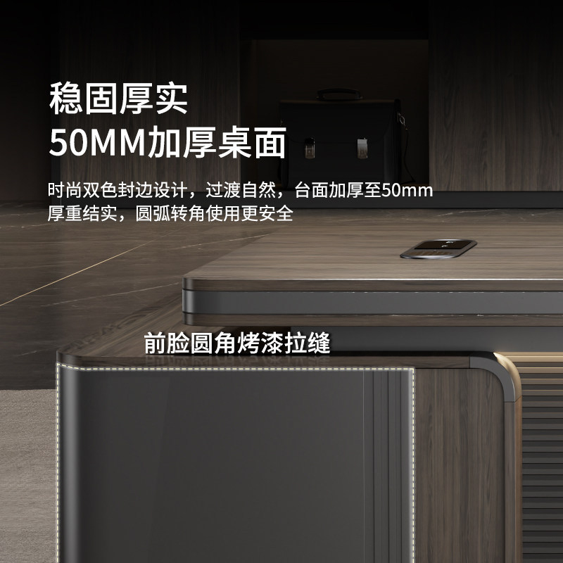 Офисный стол руководителя с ле – обзор и цена Xh Office Furniture